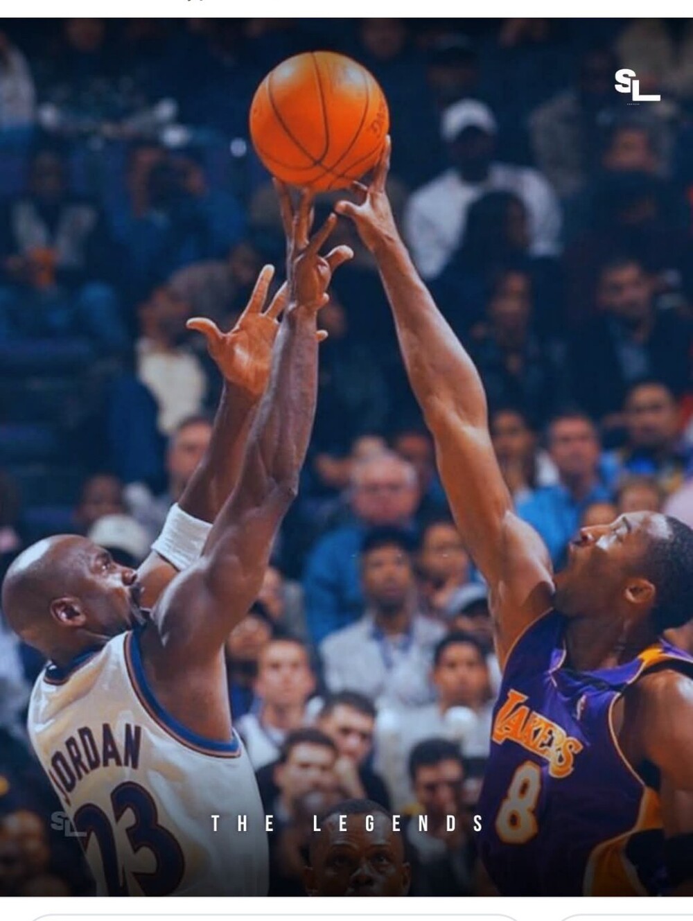JORDAN VS KOBE & JORDAN VS MAGIC VINTAGE ULTRA PREMIUM GLOSSY 8.5x11 POSTER SET!